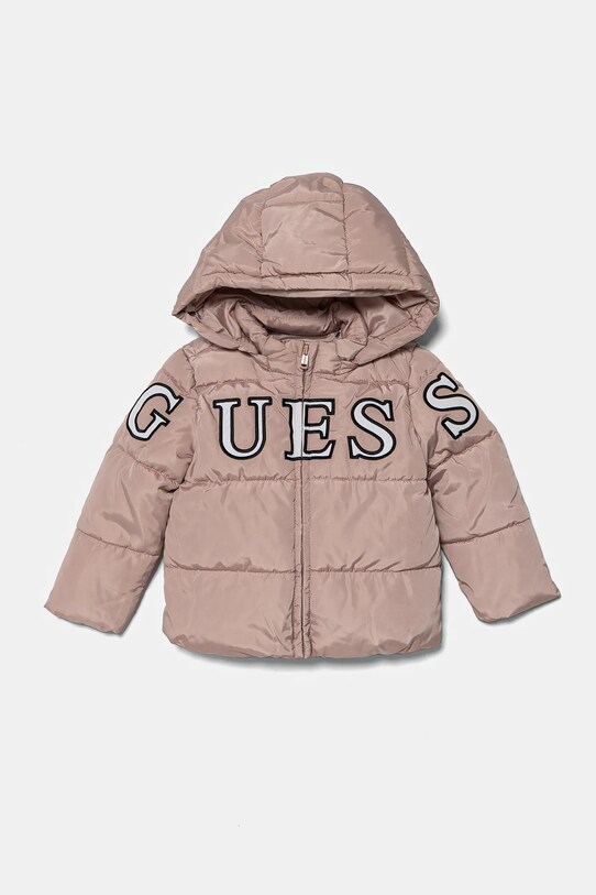 Детская куртка Guess с утеплением розовый K4BL10.WB240.9BYH