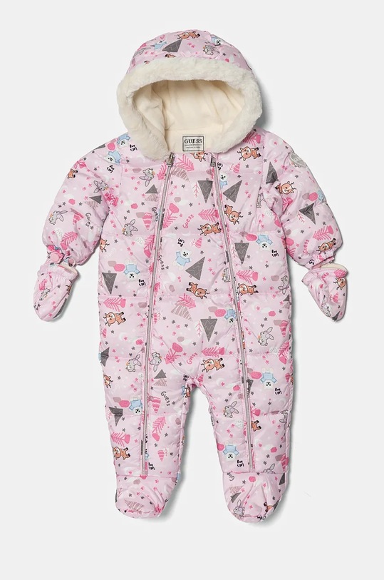 Guess kombinezon niemowlęcy pozostałe różowy S4BG00.WCFM0.9BYH