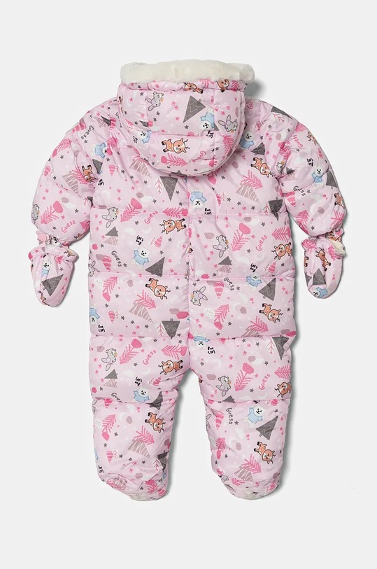 Guess kombinezon niemowlęcy S4BG00.WCFM0.9BYH różowy AW24