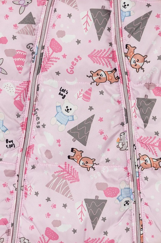 Dziewczynka Guess kombinezon niemowlęcy S4BG00.WCFM0.9BYH różowy