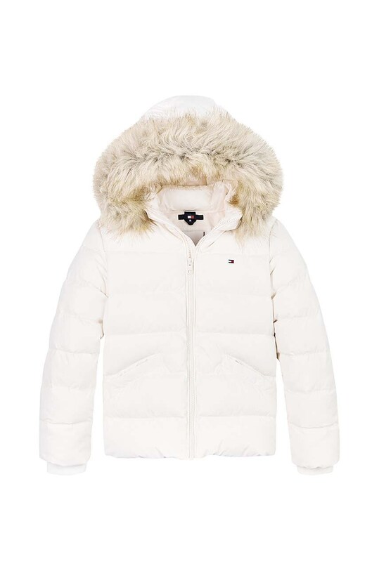 Παιδικό μπουφάν με πούπουλα Tommy Hilfiger KG0KG07399.9BYH.98.122 λευκό AW24