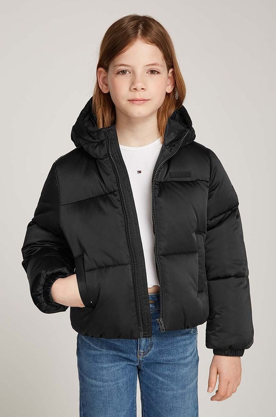 Tommy Hilfiger kurtka dziecięca pozostałe czarny KG0KG08050.9BYH.