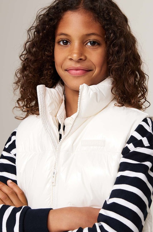 Djevojčice Dječji prsluk Tommy Hilfiger KG0KG08495.9BYH.128.176 bijela