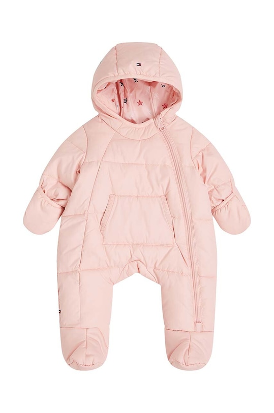 Ολόσωμη φόρμα μωρού Tommy Hilfiger άλλο ροζ KN0KN01908.G.9BYH