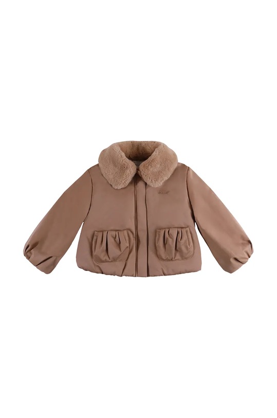 Detská bunda Donsje Bloci Jacket 4086300. hnedá AW24