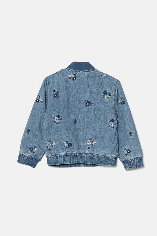 Detská rifľová bunda Abercrombie & Fitch KI244.4015 modrá AW24