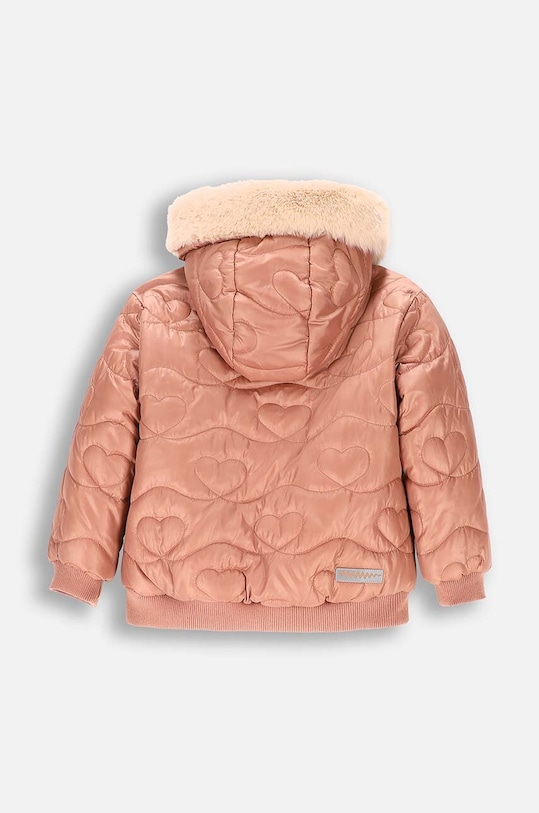 Дитяча куртка Coccodrillo ZC4152112OGK рожевий AW24