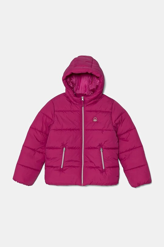 United Colors of Benetton geaca copii cu captuseala roz 2LETCN04Y.G.Seasonal