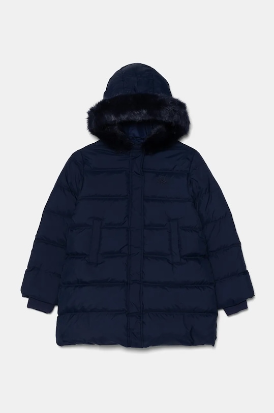 Детско пухено яке United Colors of Benetton с изолация тъмносин 2WU0CN04Z.G.Seasonal
