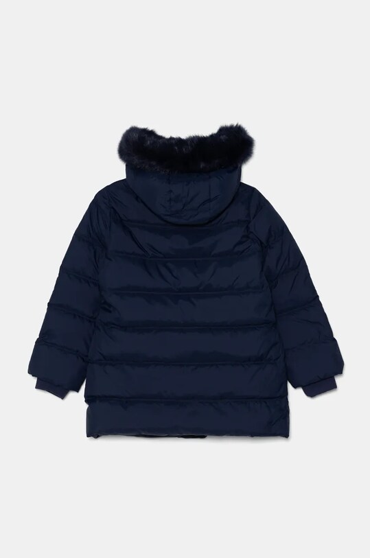 Дитяча пухова куртка United Colors of Benetton 2WU0CN04Z.G.Seasonal темно-синій AW24