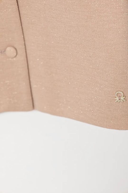 BIMBA United Colors of Benetton cardigan per bambini 2SQBGN03F.P.Seasonal beige