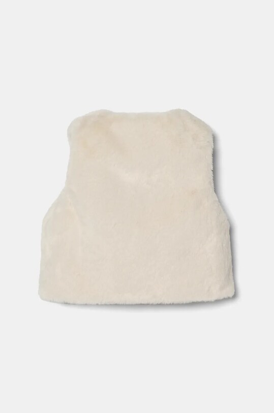 Дитяча безрукавка United Colors of Benetton 2A4SGJ00K.P.Seasonal бежевий AW24