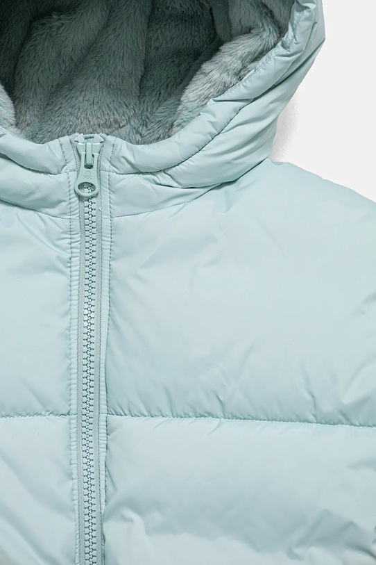 Dziewczynka United Colors of Benetton kurtka dziecięca 2SJ1CN05D.G.Seasonal turkusowy