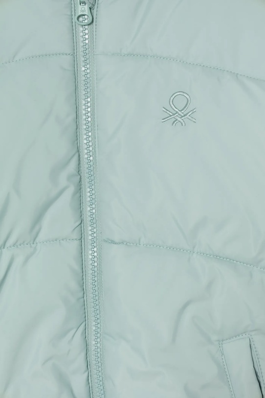 Dievča Detská bunda United Colors of Benetton 2SJ1GN03I.P.Seasonal tyrkysová