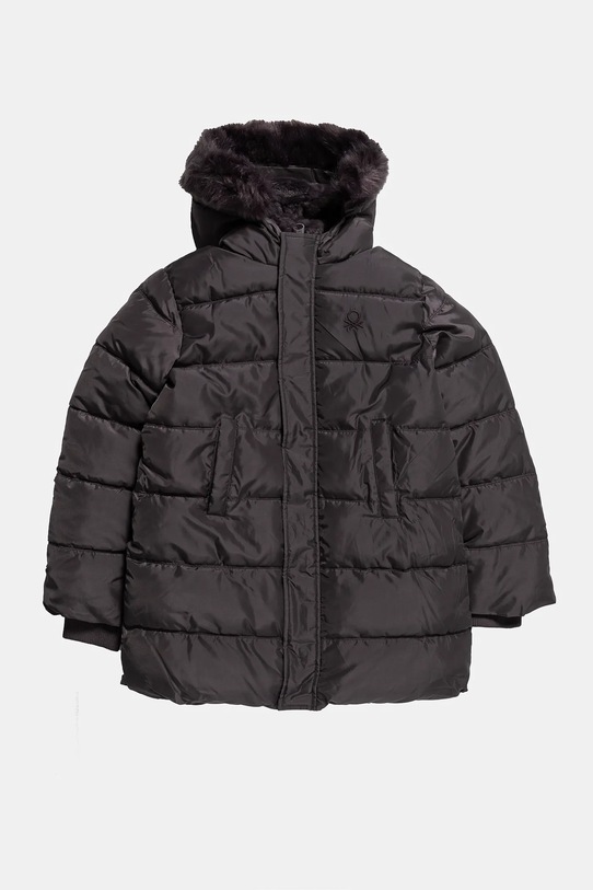 Детско яке United Colors of Benetton с изолация сив 2SVKCN05V.G.Seasonal