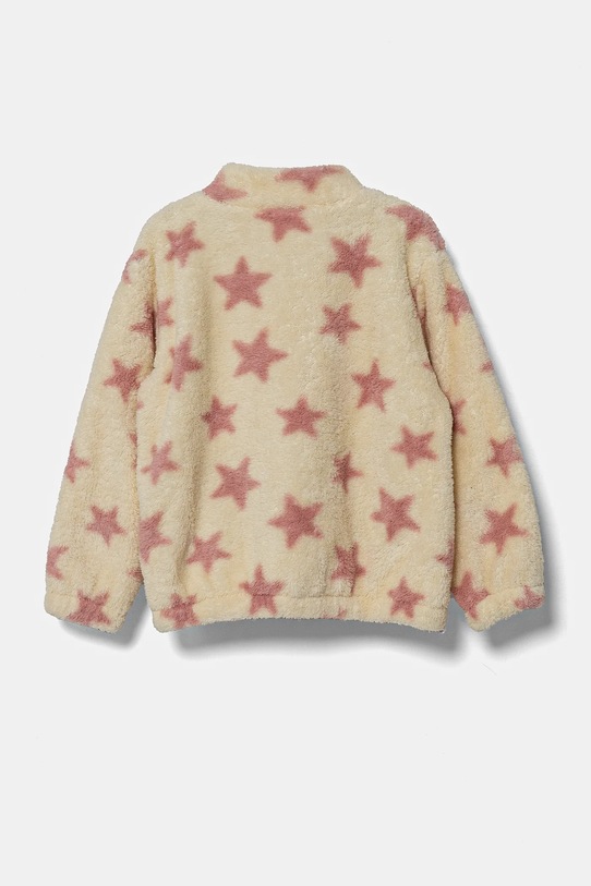 United Colors of Benetton hanorac polar pentru copii 3RVCG503K.P.Seasonal bej AW24