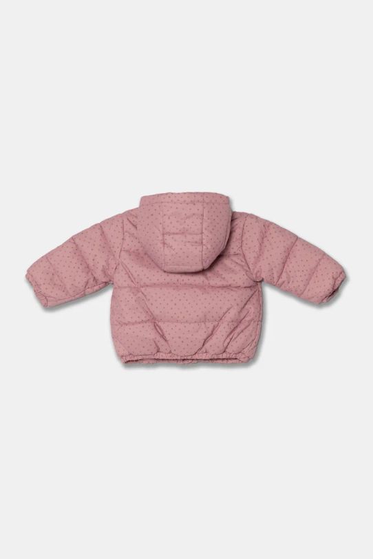 Jakna za bebe United Colors of Benetton 2ITSAN00M.G.W.Seasonal roza AW24