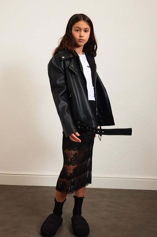 Παιδικά δερμάτινα μπουφάν Patrizia Pepe E014 7O0031