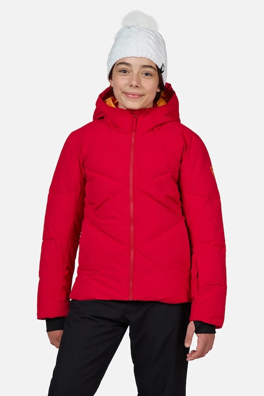 Rossignol kurtka narciarska dziecięca STACI czerwony RLNYJ05