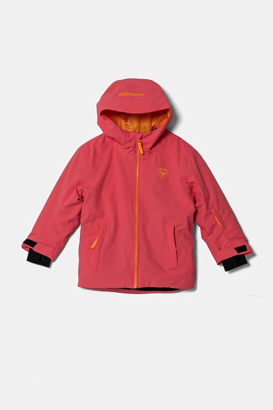 Dětská lyžařská bunda Rossignol STRAWPILE s podšívkou růžová RLNYJ06.G