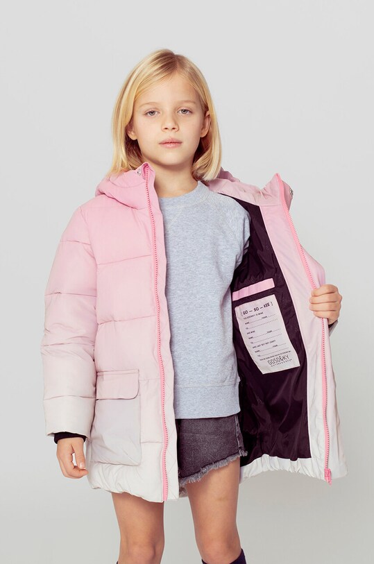 Дитяча куртка Gosoaky REFLECTIVE TIGER 242.9.1.574.G рожевий