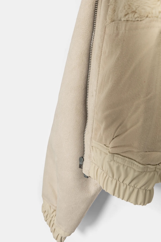 Abercrombie & Fitch kurtka KI244.4035 beżowy AW24