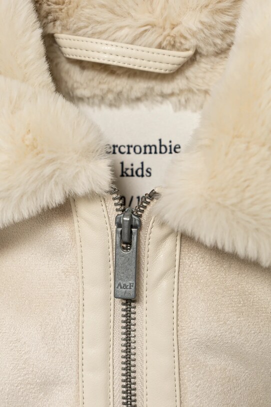 Dziewczynka Abercrombie & Fitch kurtka KI244.4035 beżowy