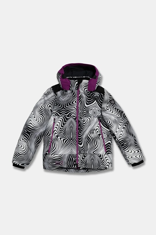 Дитяча гірськолижна куртка EA7 Emporio Armani з утепленням чорний 6DBG04.BNKCZ