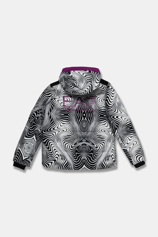 Дитяча гірськолижна куртка EA7 Emporio Armani 6DBG04.BNKCZ чорний AW24