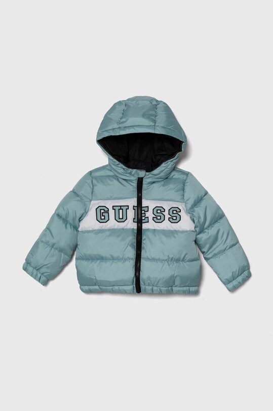 Дитяча куртка Guess з підкладкою бірюзовий N4YL10.WGB60.9BYH