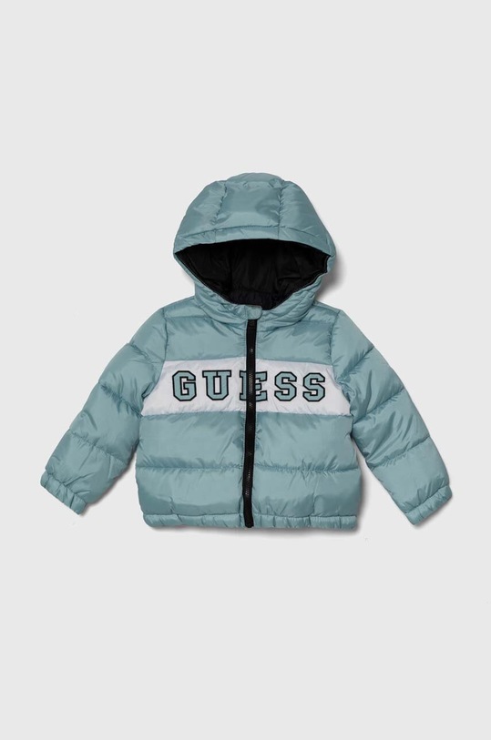 Guess kurtka dziecięca pozostałe turkusowy N4YL10.WGB60.9BYH