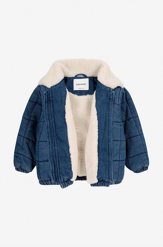 Băieți Bobo Choses geaca bebe 224AB099 bleumarin