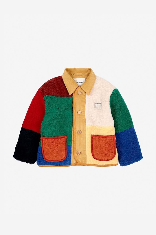 Детская куртка Bobo Choses 224AC128 мультиколор AW24
