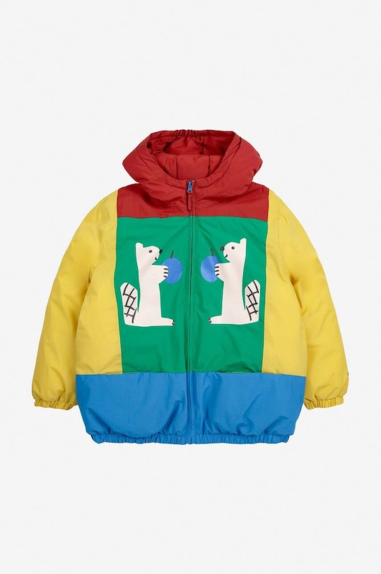 Dětská bunda Bobo Choses Hungry Squirrel 224AC134 vícebarevná AW24