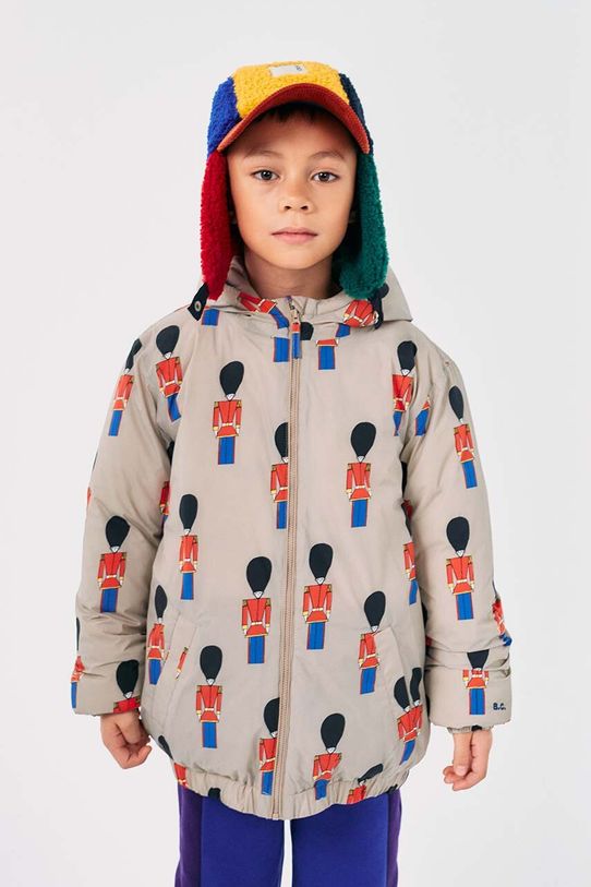 Bobo Choses geaca copii Little Tin Soldier cu captuseala bej 224AC135
