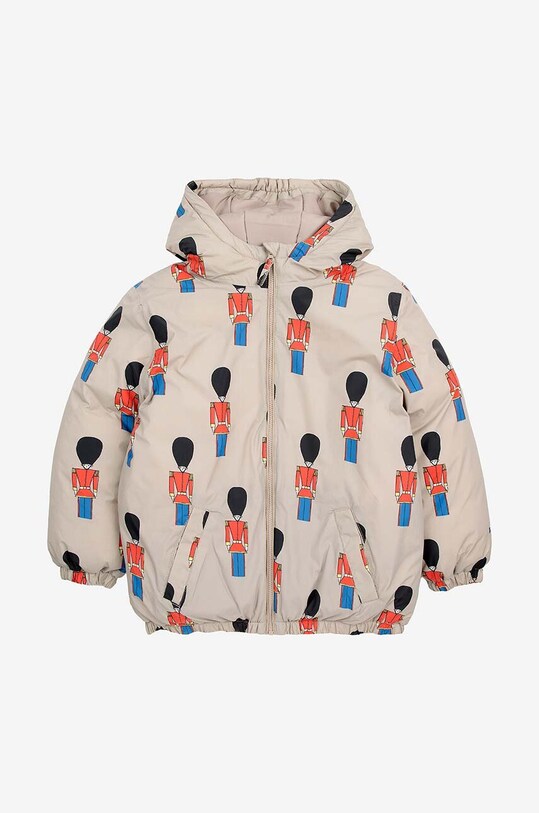 Bobo Choses kurtka dziecięca Little Tin Soldier 224AC135 beżowy AW24