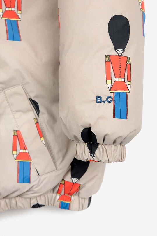 Bobo Choses kurtka dziecięca Little Tin Soldier 224AC135 beżowy