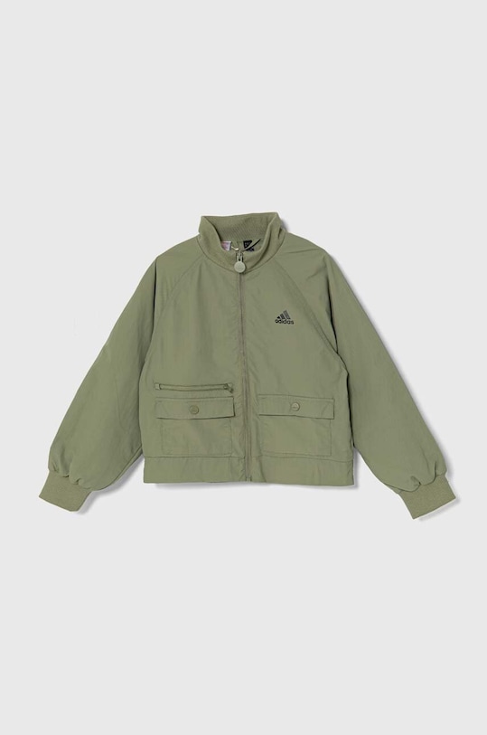 Dětská bunda adidas JAM WVKT nezateplené zelená IV7043