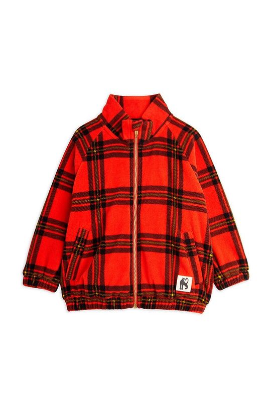 Mini Rodini gyerek dzseki 2471013742 piros AW24