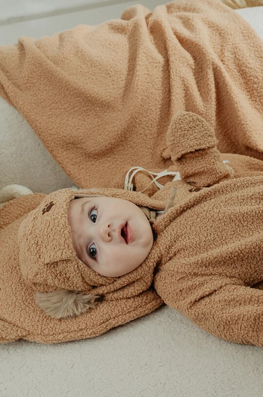 Шапка для немовлят Jamiks ALLAM коричневий ALLAM.NAK.gl.JZH090