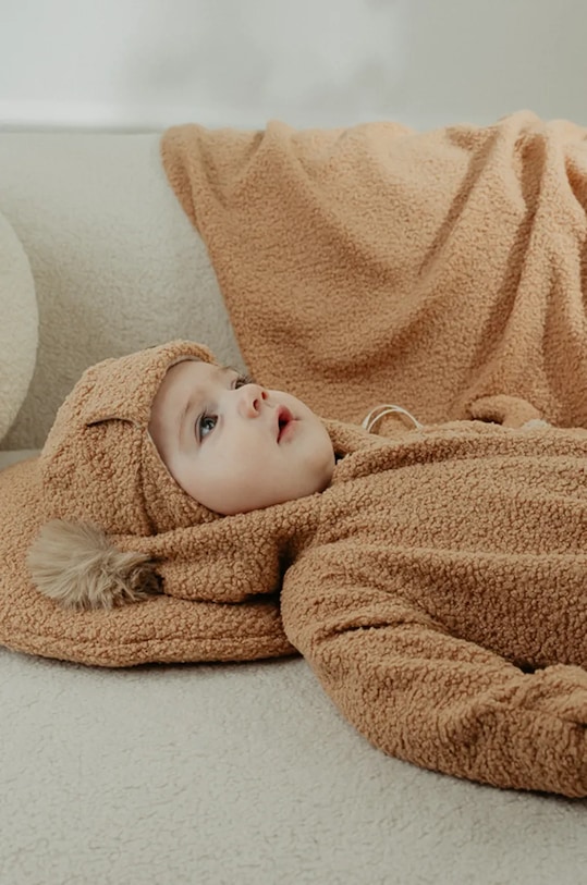 Шапка для немовлят Jamiks ALLAM ALLAM.NAK.gl.JZH090 коричневий