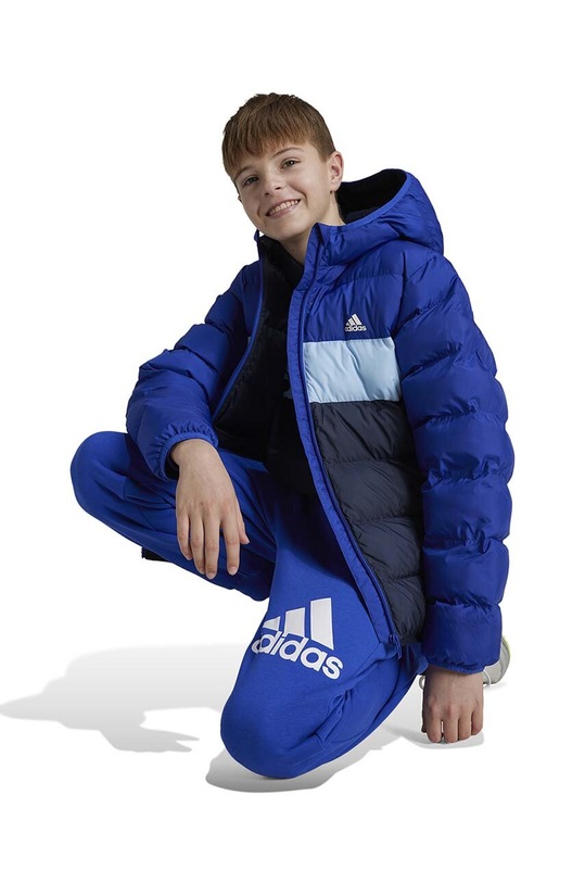 Детско яке adidas J SDKT с изолация тъмносин IY6915