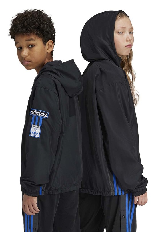 adidas Originals kurtka dziecięca WINDBREAKER JG8487 czarny