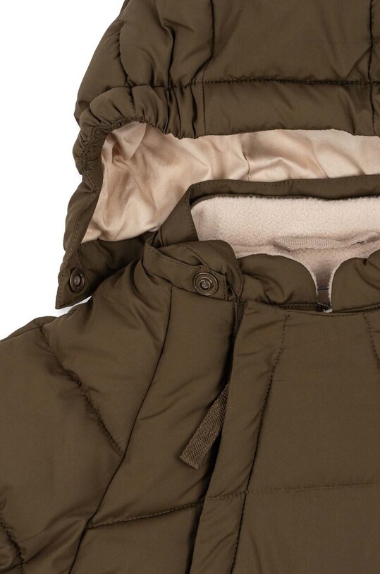 Χειμερινό κοστούμι για βρέφη Konges Sløjd ALPI BABY SUIT GRS καφέ KS101207