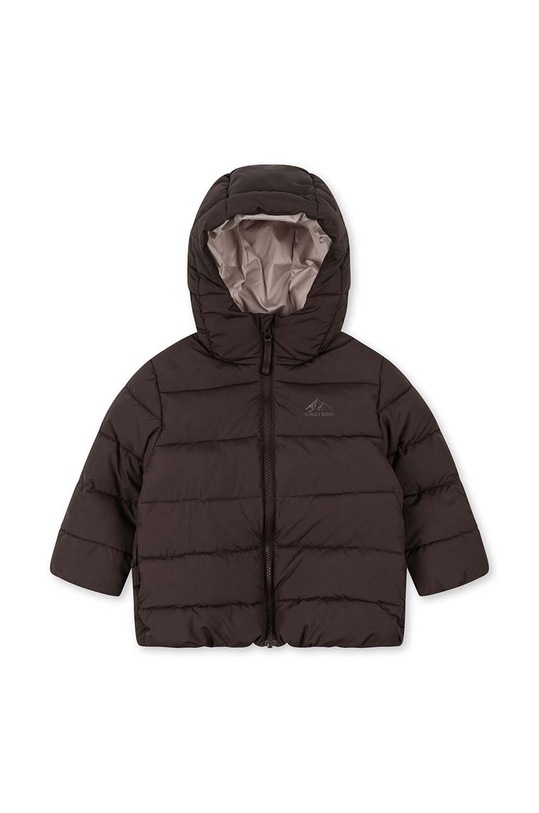 Dětská bunda Konges Sløjd ALPI JACKET GRS s podšívkou hnědá KS101210