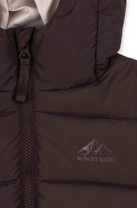 Chłopiec Konges Sløjd kurtka dziecięca ALPI JACKET GRS KS101210 brązowy