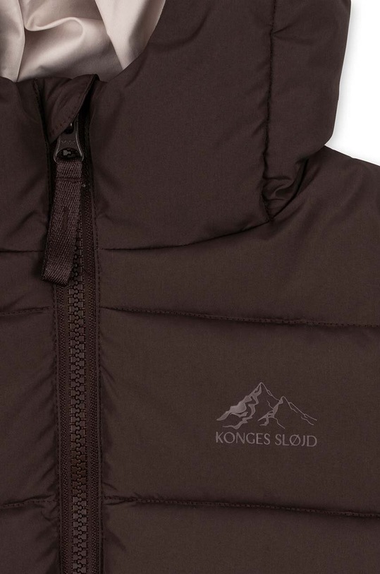 CHLAPEC Dětská bunda Konges Sløjd ALPI JACKET GRS KS101210 hnědá