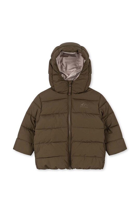 Детско яке Konges Sløjd ALPI JACKET GRS с изолация кафяв KS101210