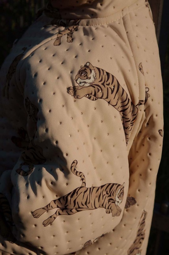 Băieți Konges Sløjd geaca copii THERMO JACKET GRS KS101239 maro