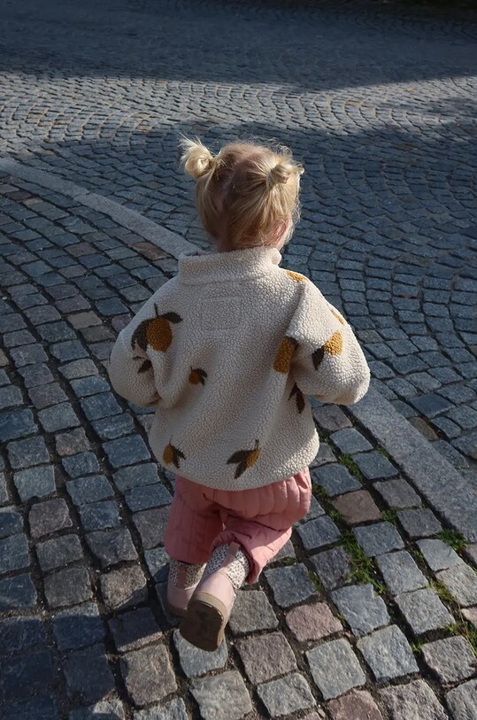 Дитяча куртка Konges Sløjd JODY TEDDY JACKET GRS KS101242